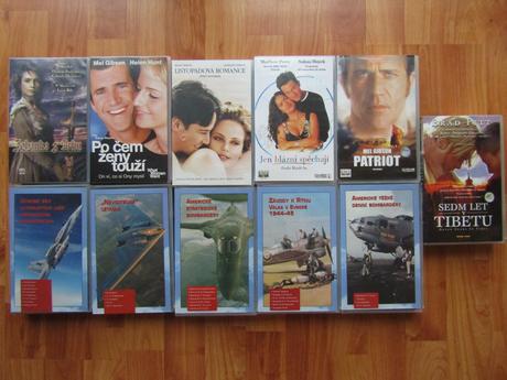 Vhs kazety originál,film,pohádky + muzikál,