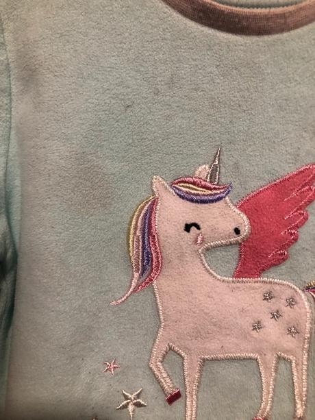 Flísová mikina s jednorožcem, 92