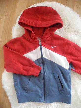 Mikina s kapucí, nike,122