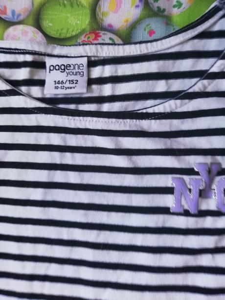 Šaty letní dívčí vel. 146/152, 146