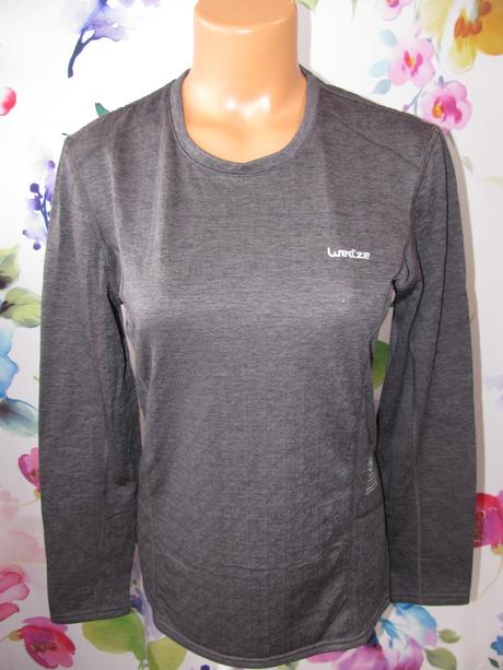 Šedé funkční tričko wedze, wedze,m