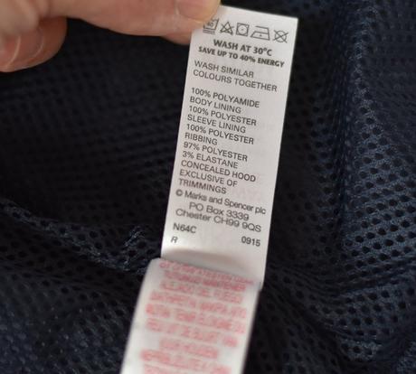 Přechodová bunda vel. 7 - 8 let, marks & spencer,128