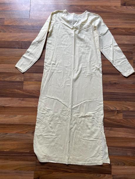 Dlouhá žlutá noční košile, vel xs/s, b, xs