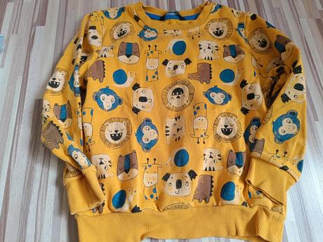 Žlutá mikina se zvířátky 116 george, george,116