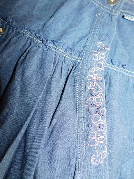 Zavinovací dívčí sukýnka, 134