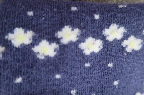 Kytičkované a proužkaté punčošky, f&f,104