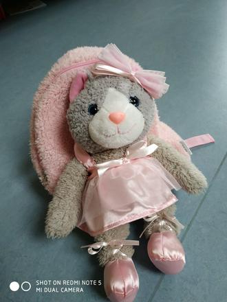 Plyšový batůžek s medvídkem,