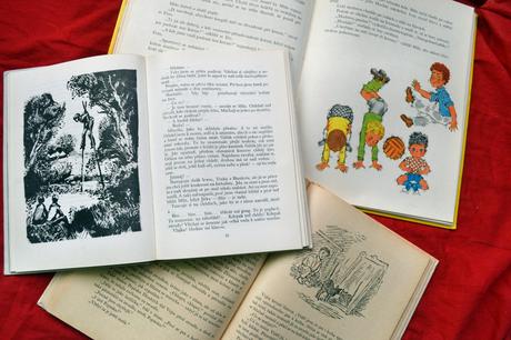 3x retro knihy pro kluky,začarovaný tábor,levačka., 