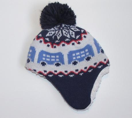 C109 zimní chlapecká čepice vel. 62, john lewis,62