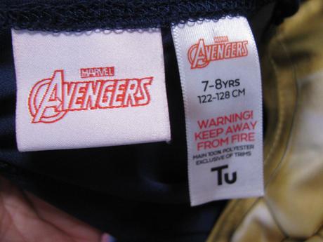 Kostým - overal avengers,