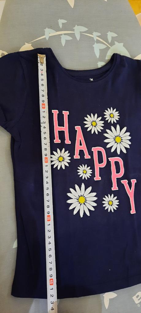 2x dívčí tričko značky primark, vel. 6-7 let, primark,122
