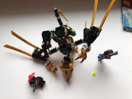 Lego ninjago 70666 zlatý drak, 