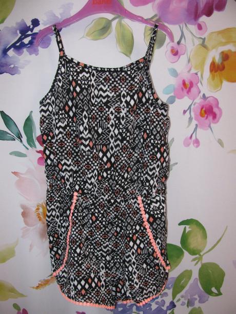 Letní viskozový kraťasový overal, young dimension,116