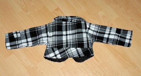 Krátké společenské sáčko kabátek šatům, 92