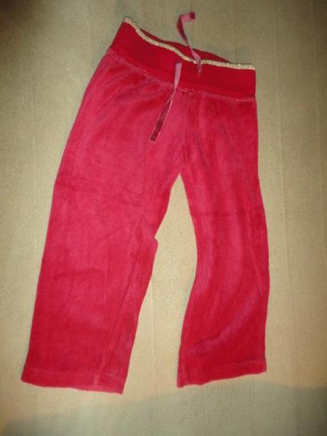 Sametové tepláky girl2girl, vel. 2-3 roky, girl2girl,98