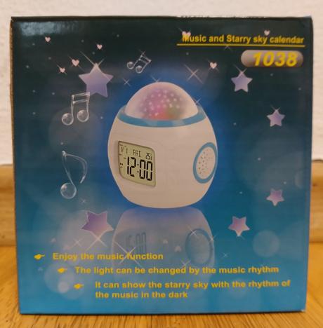 Dětský multifunkční budík - nový, 