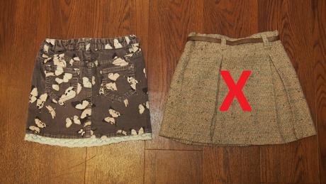 4x sukně vel.122, h&m,122