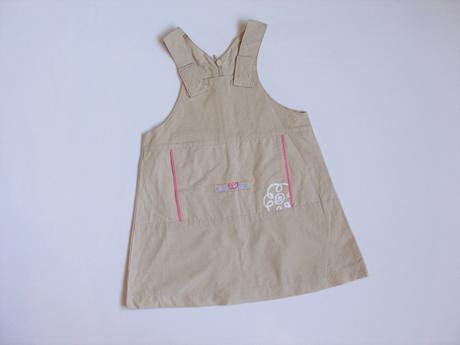 P299 plátěné nenošené šaty vel. 74, early days,86