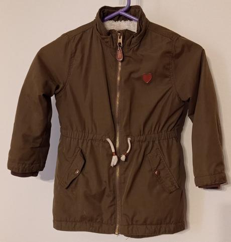 Zimní bunda, h&m,116