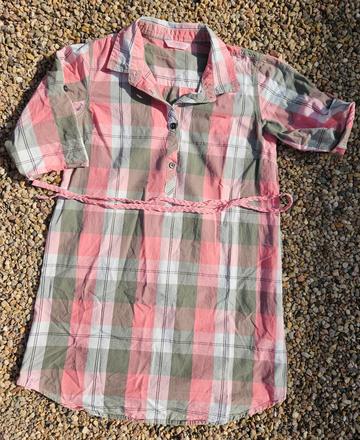 N75 dívčí košilová tunika vel. 152-158, lewro,152