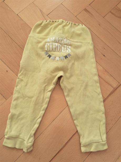 Pyžamo kalhoty / slabé tepláky lupilu 74/80, lupilu,80