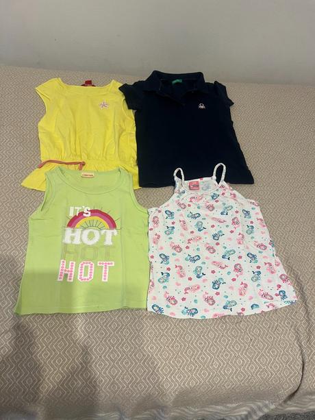 Letní set pro holku 110/4 r - 44ks, 104–116