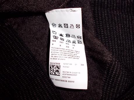 Vlna tenký, hugo boss,s