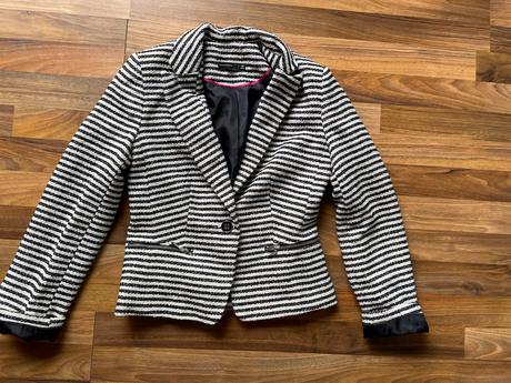 Pruhované neformální sako, vel s-s/m, atmosphere, atmosphere,s