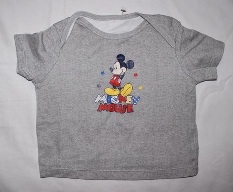 Av99. tričko s mickey 0-3 měs., disney,62