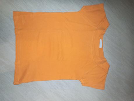 Oranžové triko clockhouse 36, clockhouse,36