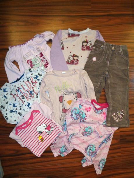 Krásný balíček pro holku - velikost 98 -7 kusů, 86–98