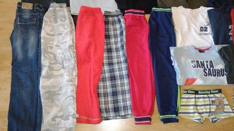 Chlapecký mix oblečení  vel.116-128 podzim/zima, 122–134