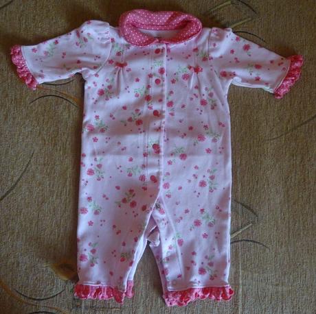 Overal bez ťapek s límečkem, vel. 56, carter's,56