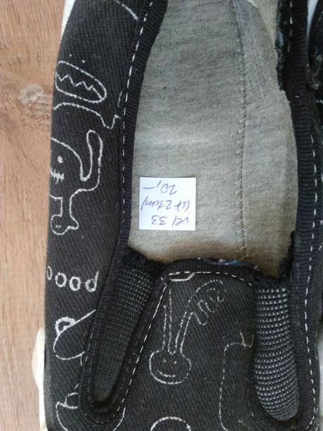 Přezůvky, vel 33, stélka 21cm, 33