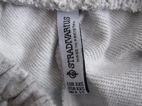 Dívčí šedé tepláky stradivarius, stradivarius,xs