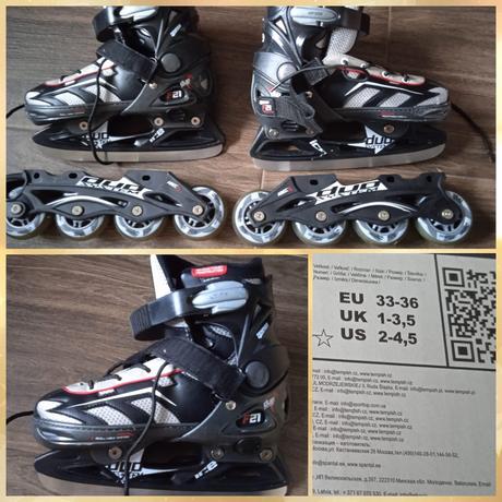 Brusle led/kolečka, 