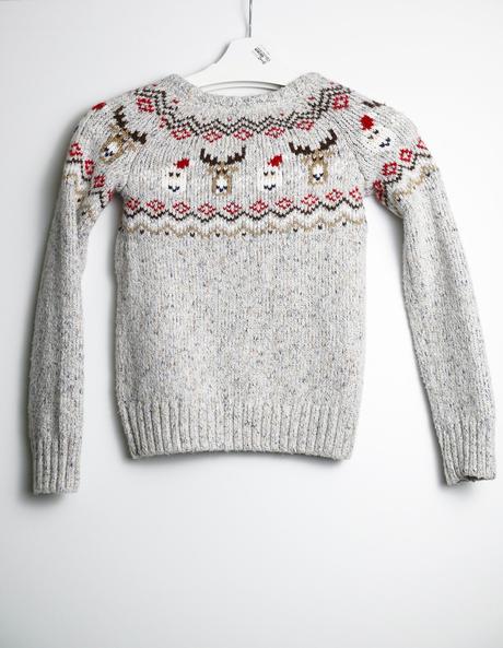 Vánoční svetr, c&a,128