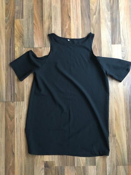 Černé minišaty/top, vel m-xl, měřte, l