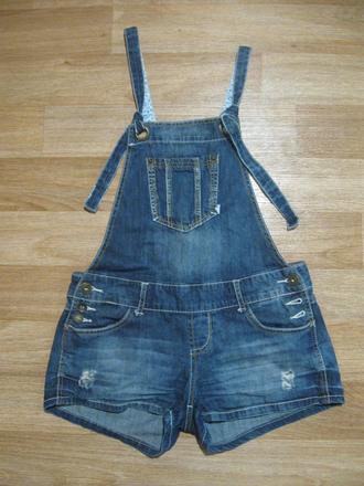 Lacláčové džínové šortky, denim,m