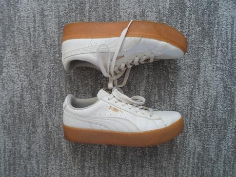 Bílé boty tenisky botasky puma, puma,39