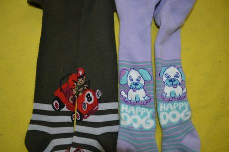 2x nové punčocháče na 9-12 měs.,, 68 / 74 / 80