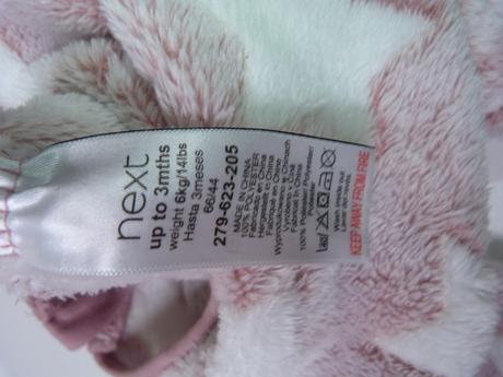 Teplý overal s hvězdičkami vel. 3 měs., next,62