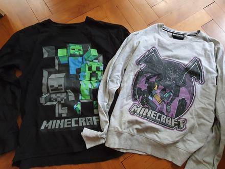 2x tenká mikina minecraft, 158