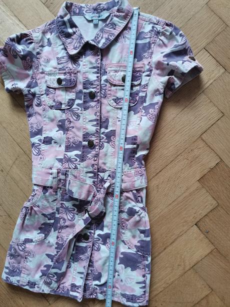 Šaty dívčí šaty s páskem vel. 116, girl2girl,116