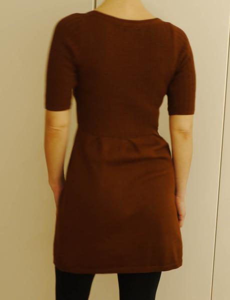 Hnede pletove saty mango v xs, mango,xs