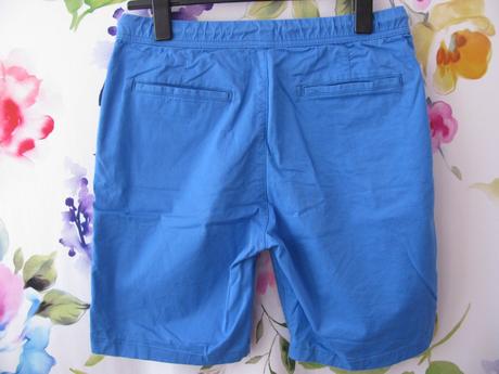 Bavlněné elastické modré kraťasy, tcm,m