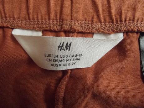 Šortky v.134, h&m,134