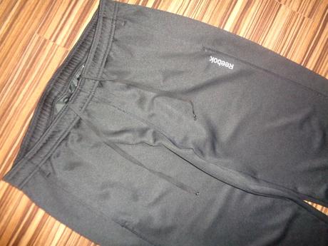 Krásné šedé funkční tepláky reebok, reebok,m