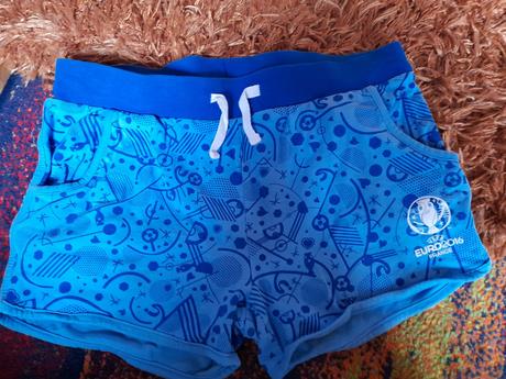 Kraťasy krásné modré šortky, 146