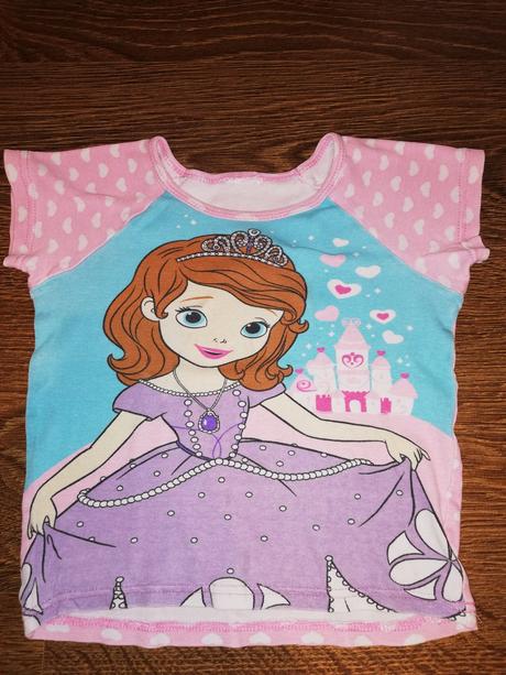 Tričko s princeznou sofií, disney,80